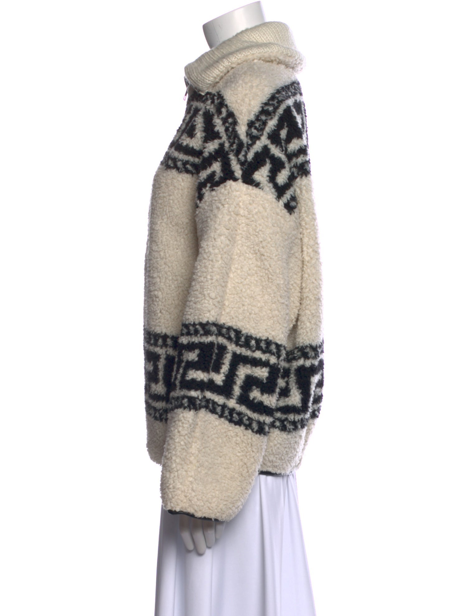 Étoile Isabel Marant Printed Mock Neck Sweater