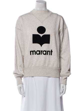 Étoile Isabel Marant Graphic Print Crew Neck Sweatshirt