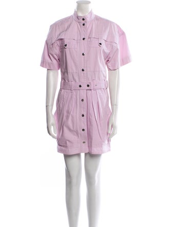 Étoile Isabel Marant Mock Neck Mini Dress