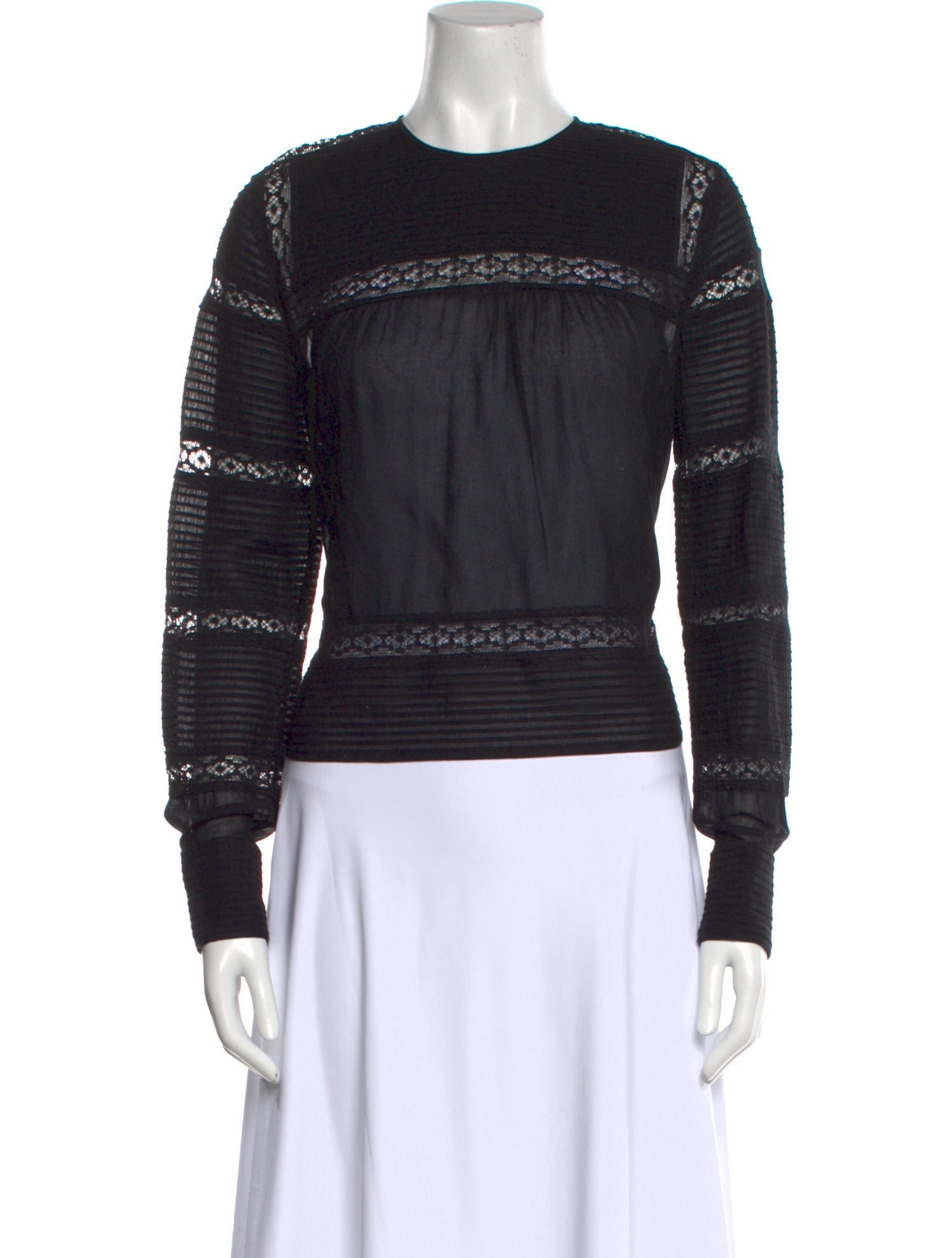 Étoile Isabel Marant Crew Neck Long Sleeve Sweatshirt