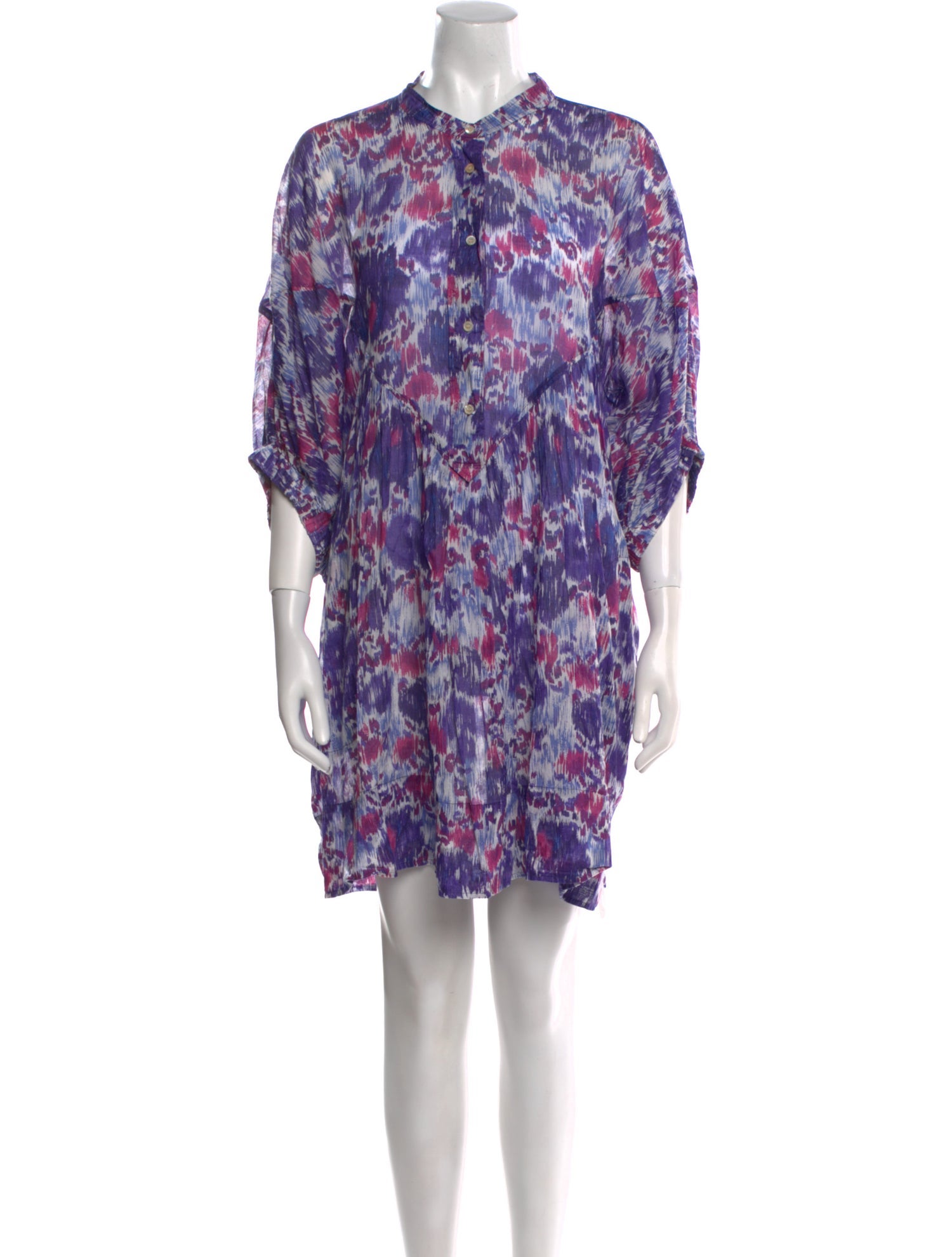 Étoile Isabel Marant Floral Print Knee-Length Dress