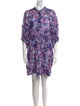 Étoile Isabel Marant Floral Print Knee-Length Dress