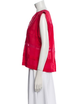 Étoile Isabel Marant Square Neckline Sleeveless Crop Top