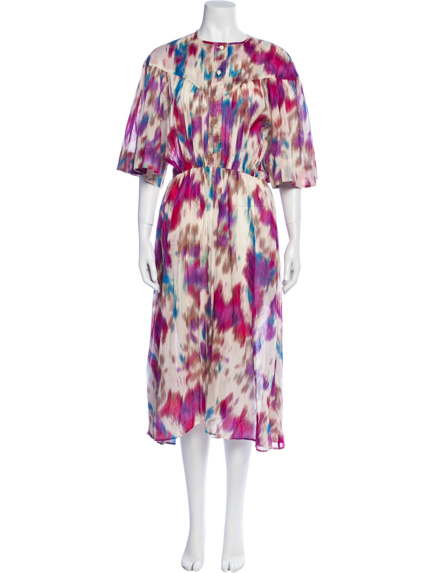 Étoile Isabel Marant Printed Midi Length Dress