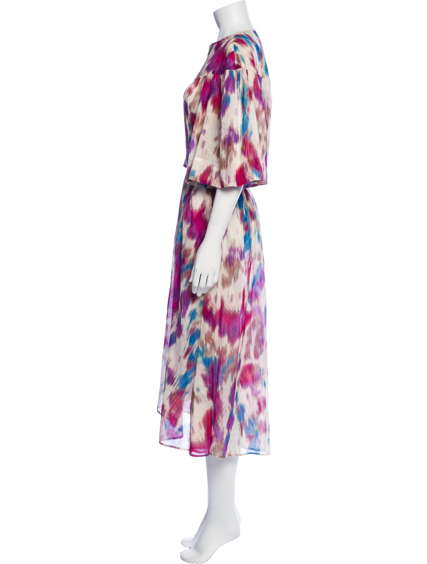 Étoile Isabel Marant Printed Midi Length Dress