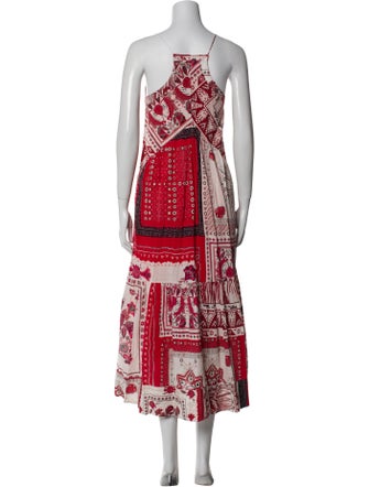 Étoile Isabel Marant Printed Long Dress
