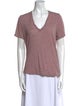 Étoile Isabel Marant V-Neck Short Sleeve T-Shirt