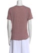 Étoile Isabel Marant V-Neck Short Sleeve T-Shirt