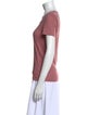 Étoile Isabel Marant Linen Scoop Neck T-Shirt