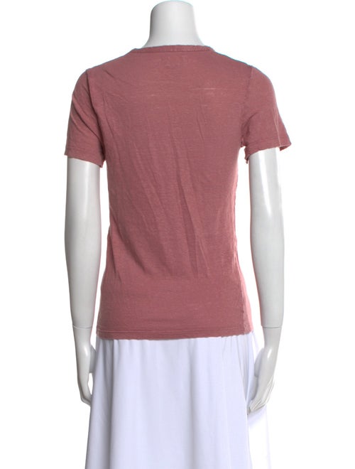 Étoile Isabel Marant Linen Scoop Neck T-Shirt