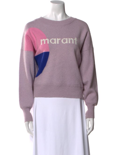 Étoile Isabel Marant Graphic Print Crew Neck Sweater