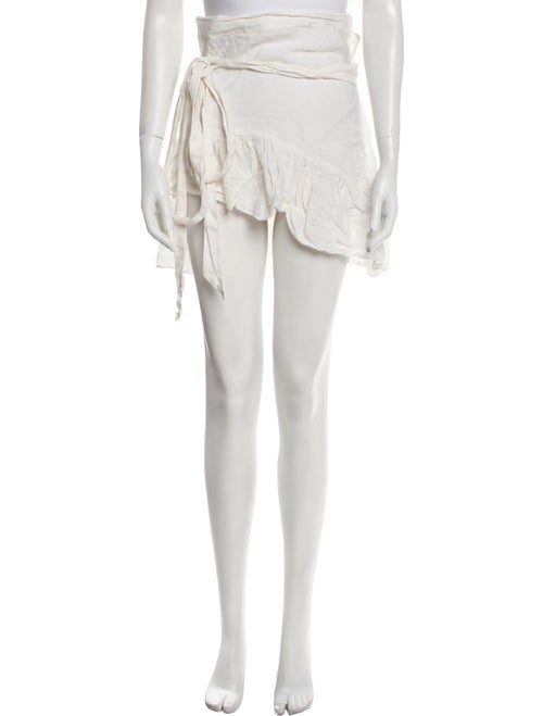 Étoile Isabel Marant Linen Mini Skirt
