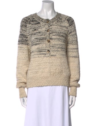 Étoile Isabel Marant Printed Crew Neck Sweater