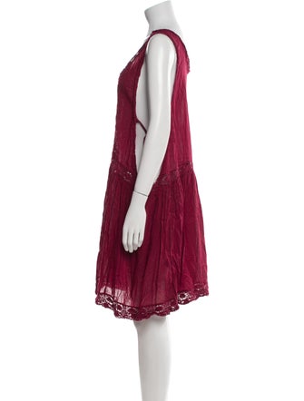 Étoile Isabel Marant Scoop Neck Mini Dress