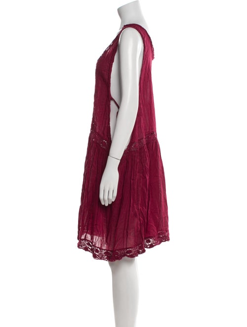 Étoile Isabel Marant Scoop Neck Mini Dress