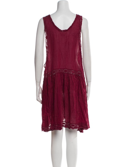 Étoile Isabel Marant Scoop Neck Mini Dress