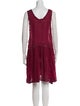 Étoile Isabel Marant Scoop Neck Mini Dress