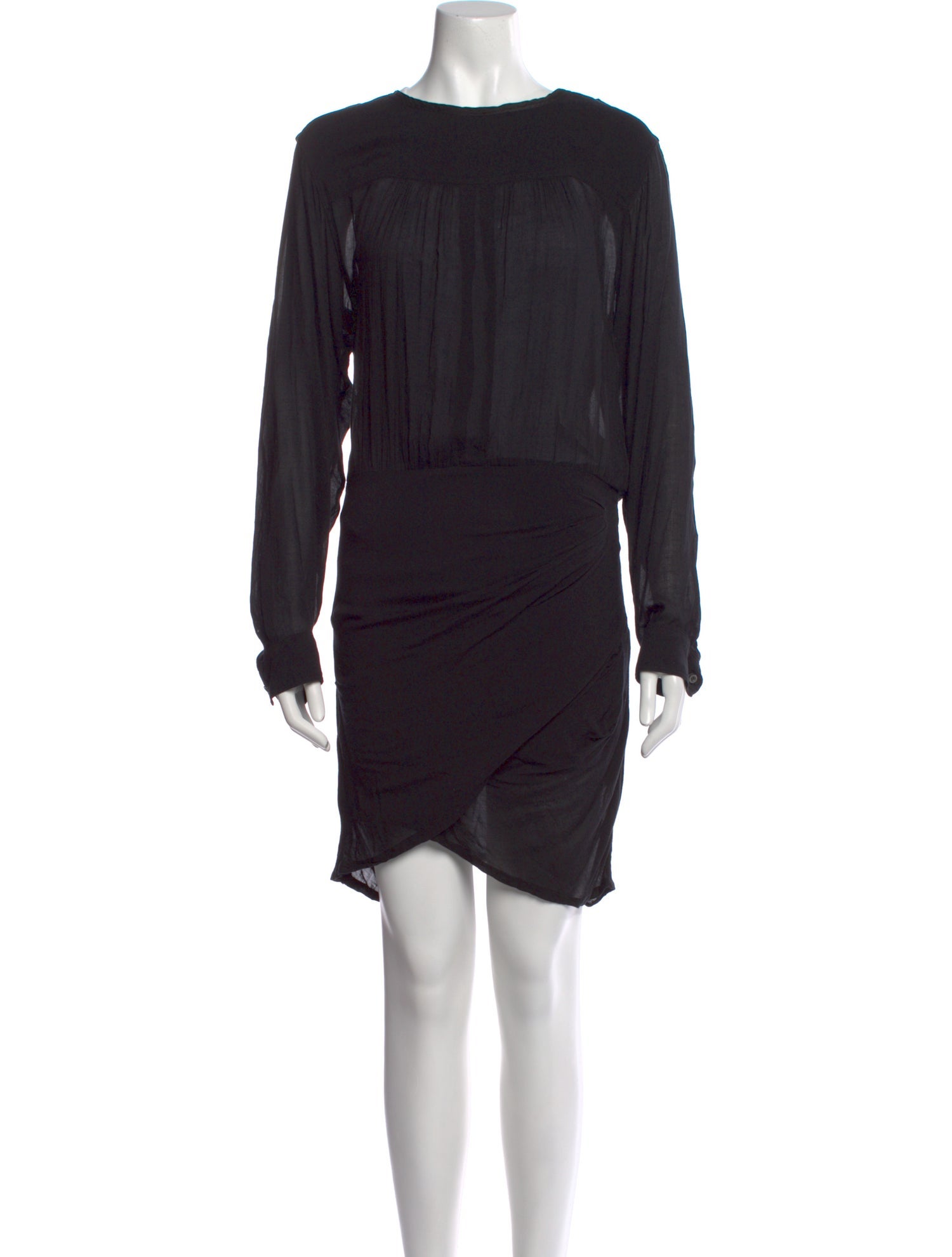 Étoile Isabel Marant Bateau Neckline Mini Dress