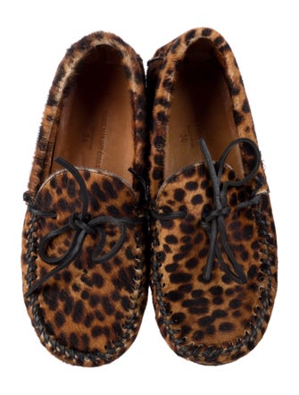 Étoile Isabel Marant Ponyhair Animal Print Flats
