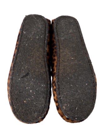 Étoile Isabel Marant Ponyhair Animal Print Flats