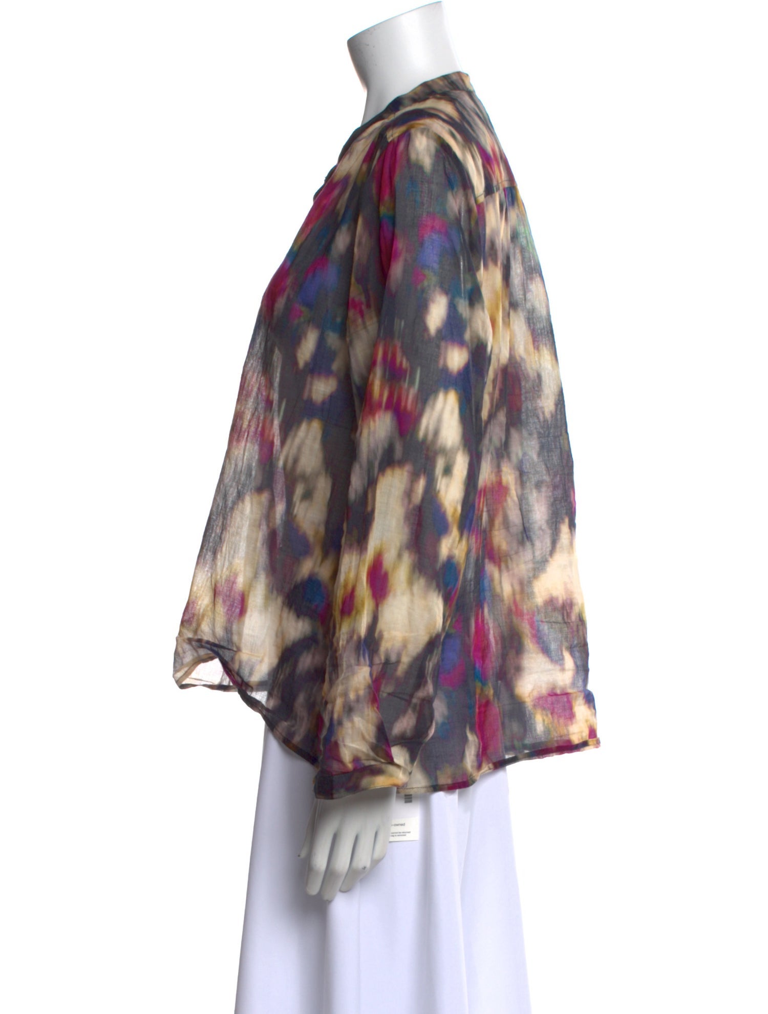 Étoile Isabel Marant Printed Crew Neck Blouse