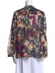 Étoile Isabel Marant Printed Crew Neck Blouse