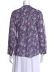 Étoile Isabel Marant Printed Mock Neck Blouse