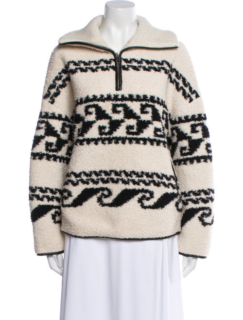 Étoile Isabel Marant Printed Faux Fur Jacket