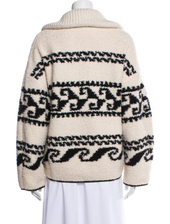 Étoile Isabel Marant Printed Faux Fur Jacket