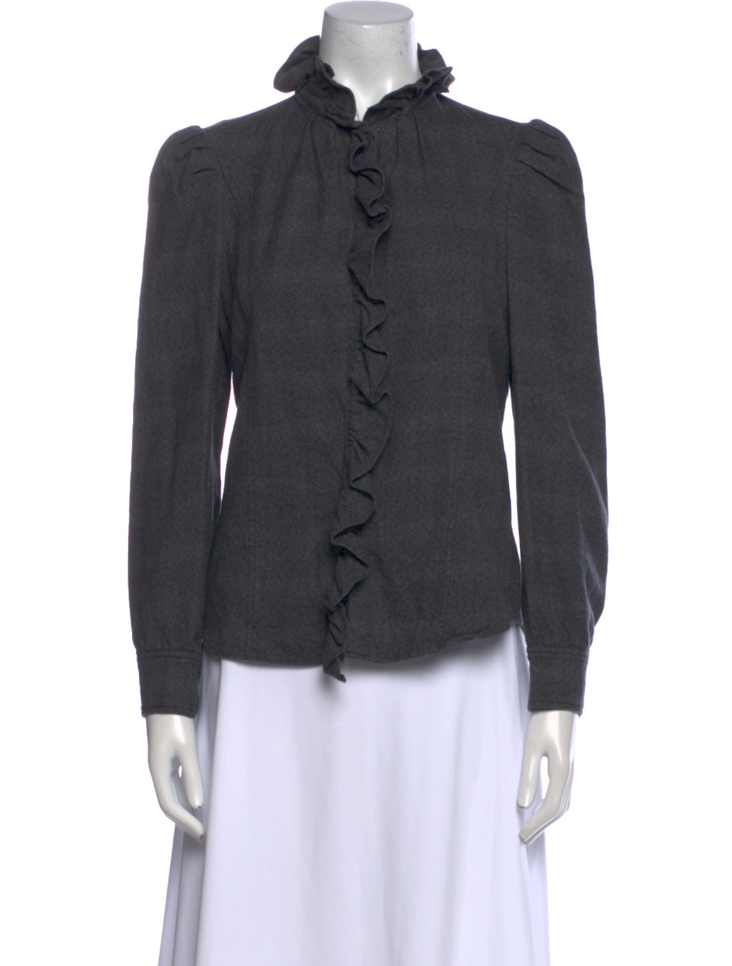 Étoile Isabel Marant Mock Neck Long Sleeve Sweatshirt