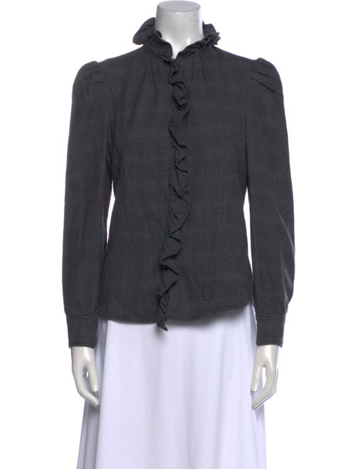 Étoile Isabel Marant Mock Neck Long Sleeve Sweatshirt