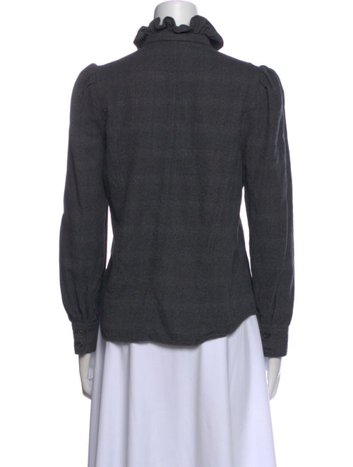 Étoile Isabel Marant Mock Neck Long Sleeve Sweatshirt