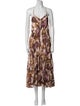 Étoile Isabel Marant Printed Long Dress