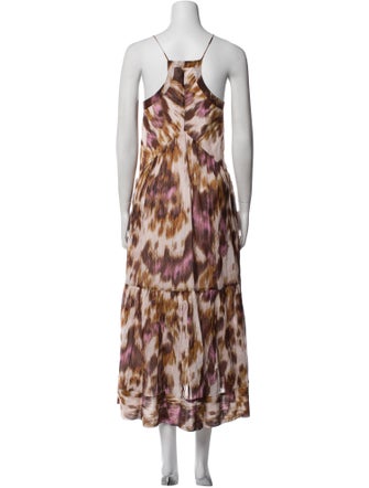 Étoile Isabel Marant Printed Long Dress