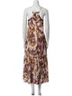 Étoile Isabel Marant Printed Long Dress