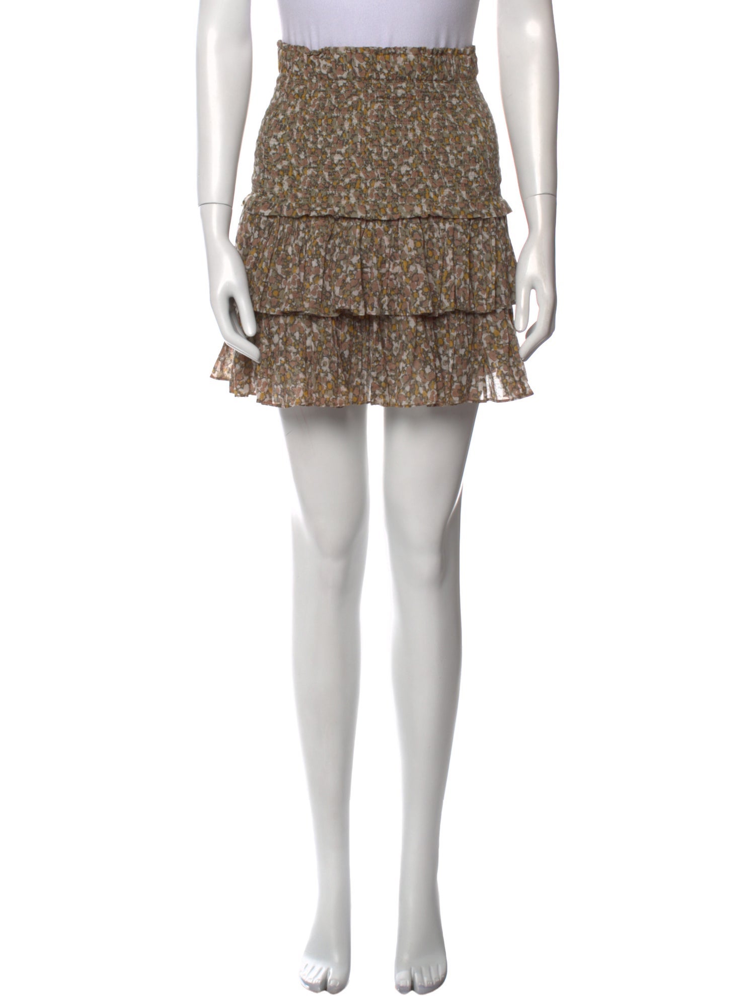 Étoile Isabel Marant Floral Print Mini Skirt