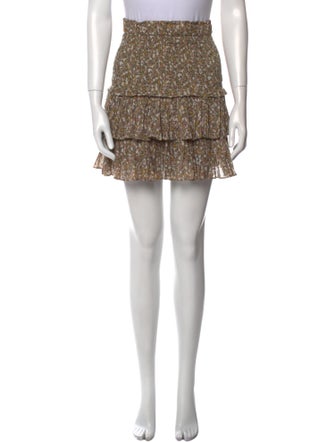 Étoile Isabel Marant Floral Print Mini Skirt