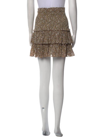 Étoile Isabel Marant Floral Print Mini Skirt