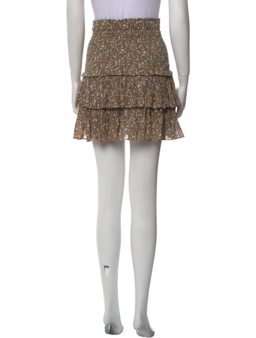Étoile Isabel Marant Floral Print Mini Skirt