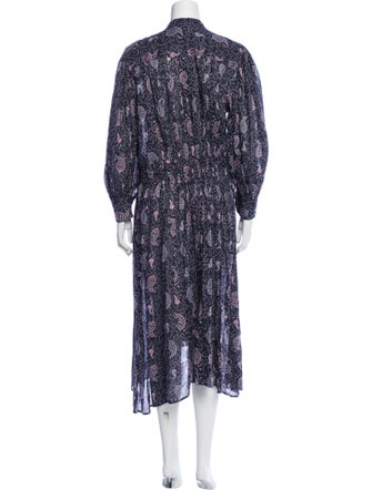Étoile Isabel Marant Printed Midi Length Dress