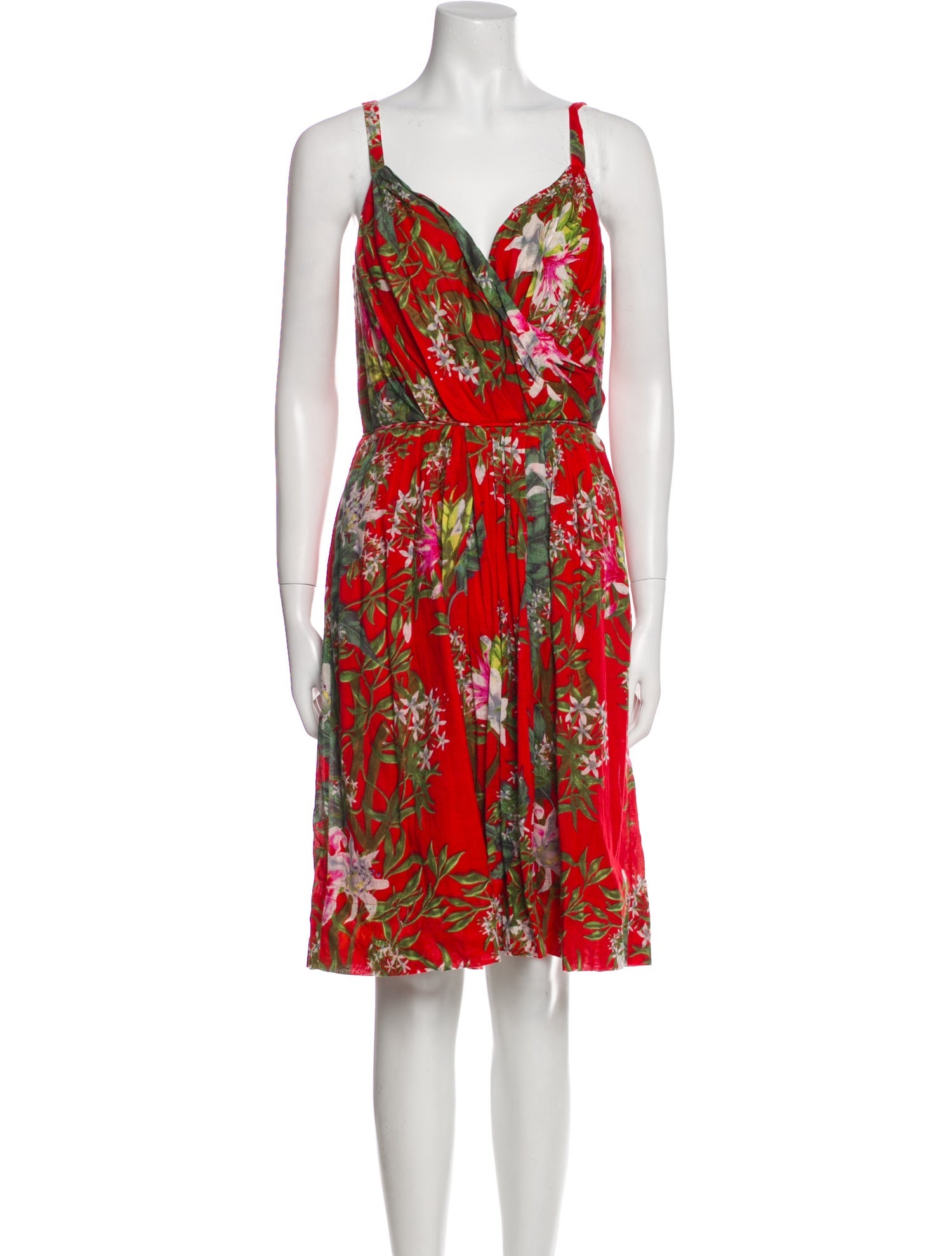 Étoile Isabel Marant Floral Print Knee-Length Dress