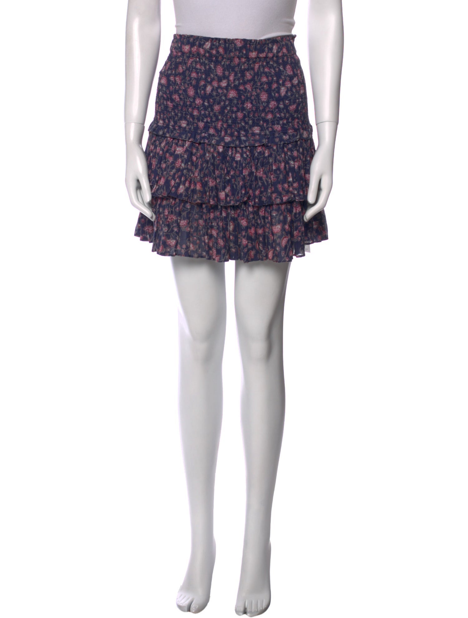 Étoile Isabel Marant Floral Print Mini Skirt