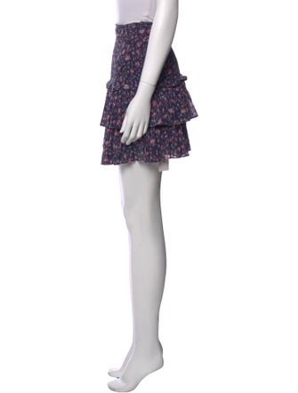 Étoile Isabel Marant Floral Print Mini Skirt