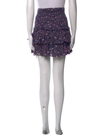 Étoile Isabel Marant Floral Print Mini Skirt