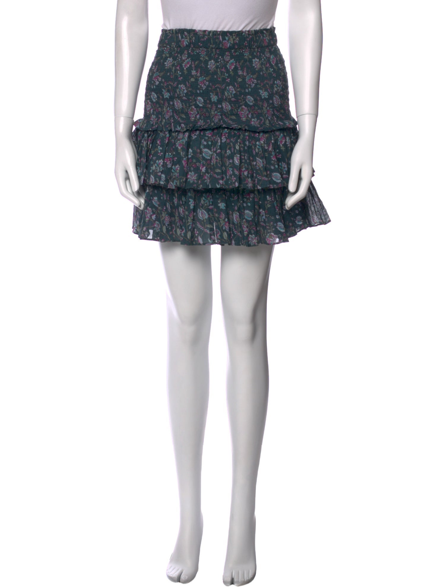 Étoile Isabel Marant Floral Print Mini Skirt