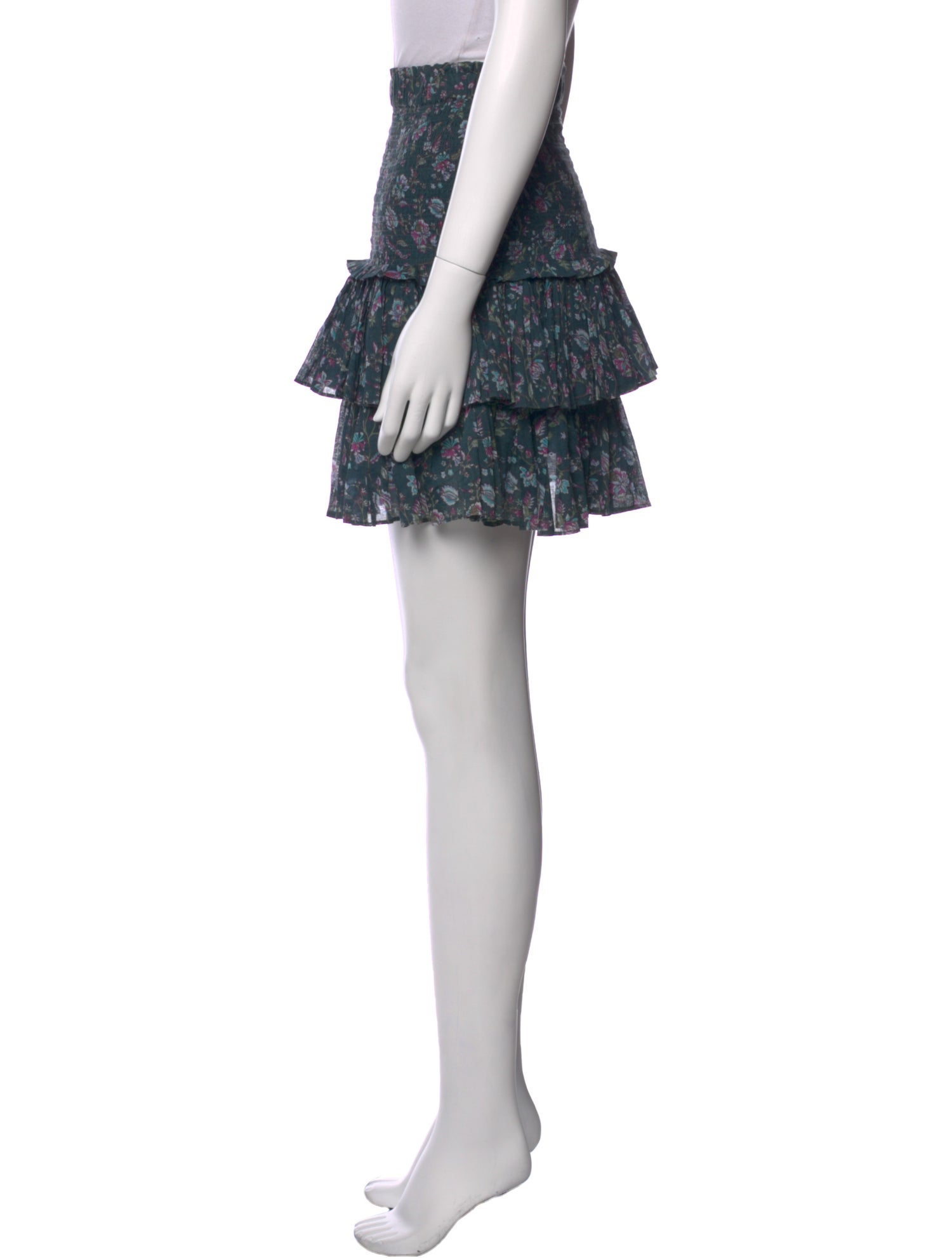 Étoile Isabel Marant Floral Print Mini Skirt