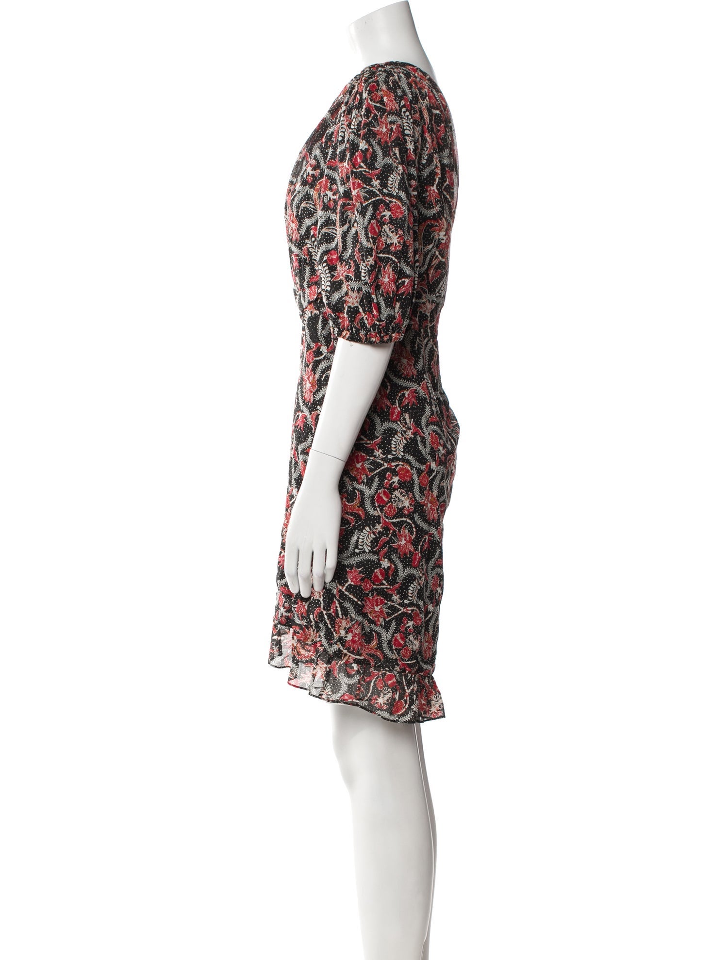Étoile Isabel Marant Floral Print Knee-Length Dress