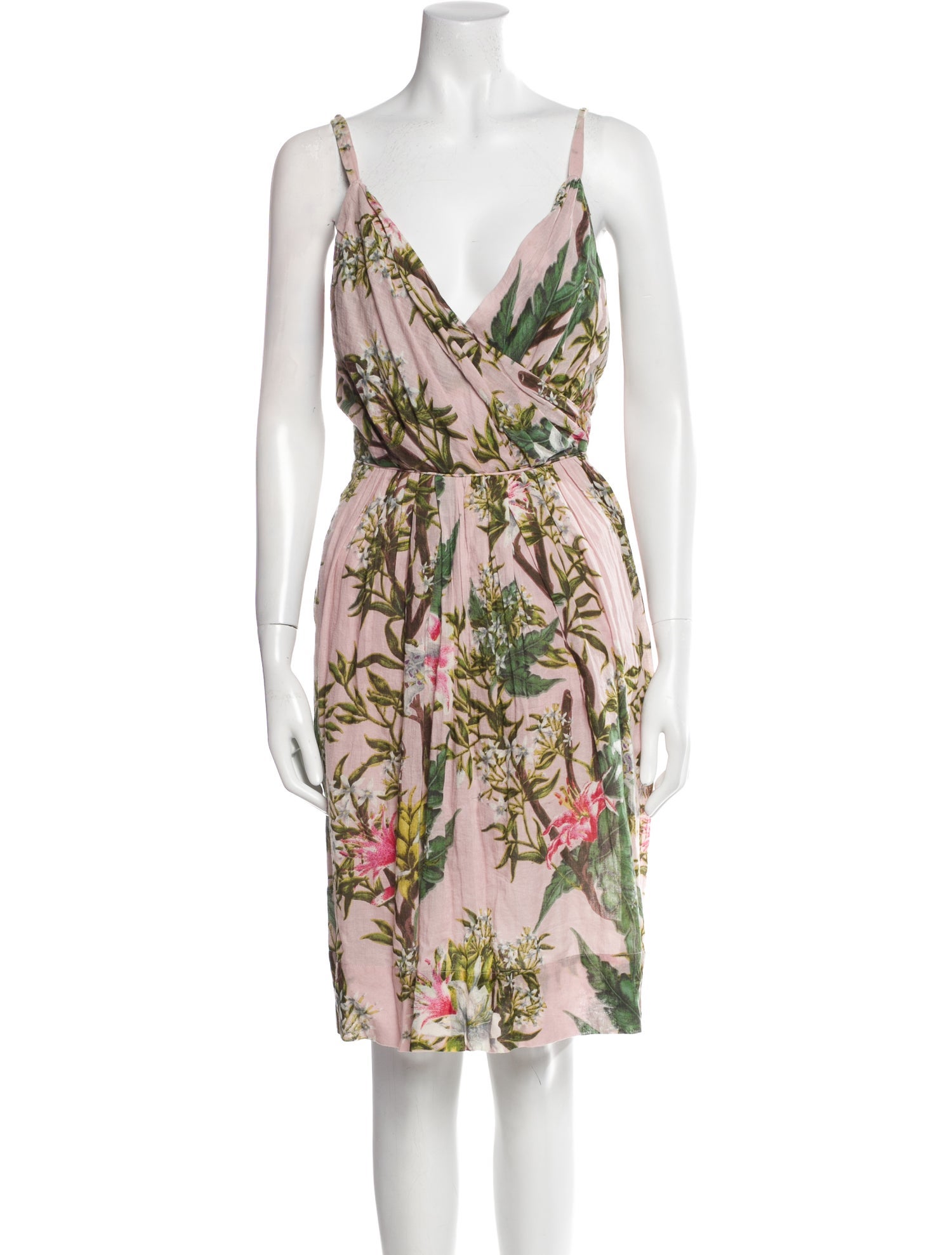 Étoile Isabel Marant Floral Print Knee-Length Dress
