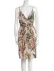 Étoile Isabel Marant Floral Print Knee-Length Dress