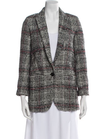 Étoile Isabel Marant Plaid Print Blazer